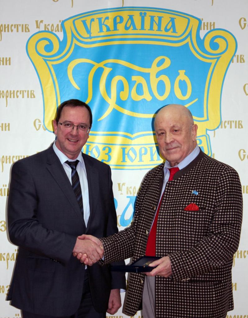 В Союзі юристів України відбулася зустріч з Генеральним секретарем ЄІО Джозефом Зігеле